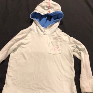 Vineyard vines longsleeve hooded shirt size 4T